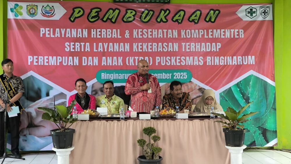 Puskesmas Ringinarum Buka Pelayanan Herbal dan Layanan KTPA