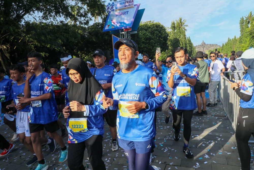 Dibalut Solidaritas untuk Sumatra, Desember Run 2025 Diikuti Ribuan Peserta