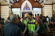 Kapolres Cek Pengamanan Ibadah Natal Sejumlah Gereja di Jepara