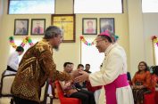 Silaturahmi dengan Gereja Katolik dan Pantekosta, Ini Pesan Sekda Jateng