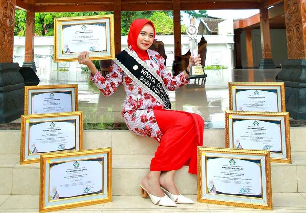 Bunda PAUD Klaten Sabet Tujuh Penghargaan