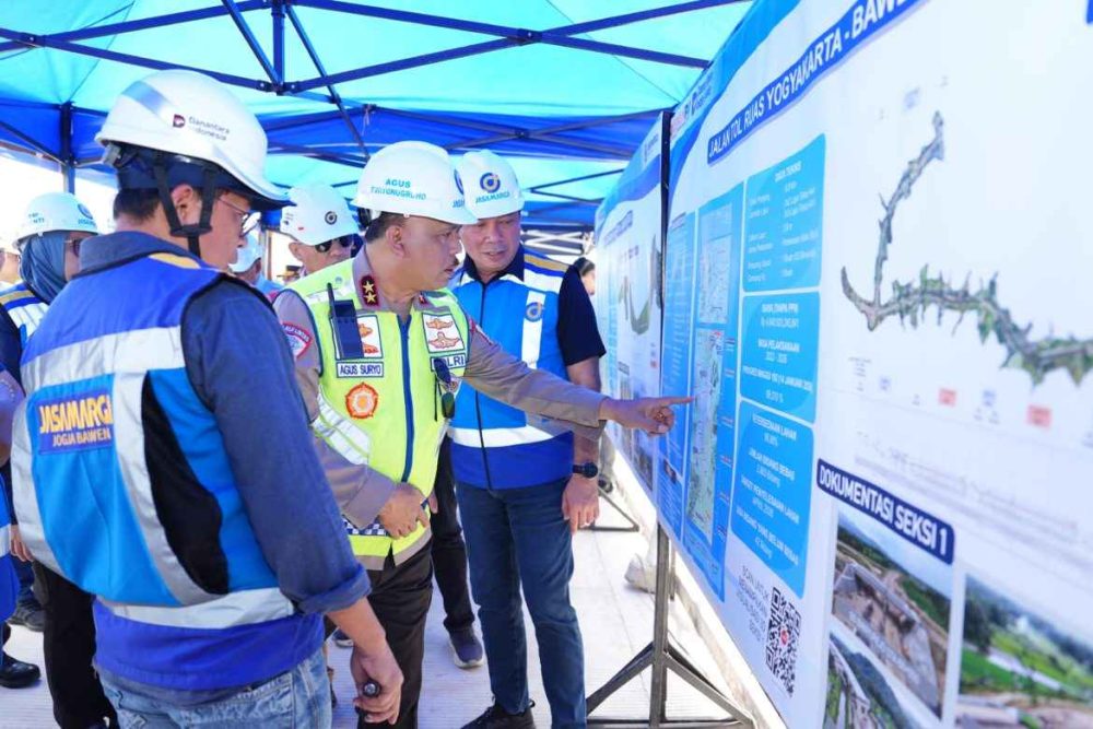 Kakorlantas Tinjau Tol Yogyakarta–Bawen, Targetkan Bisa Dipakai Saat Mudik Lebaran 2026