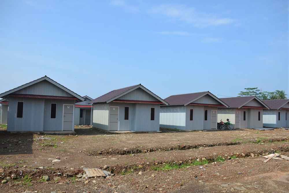 17 KK Terdampak Longsor Cibeunying Mulai Tempati Huntara