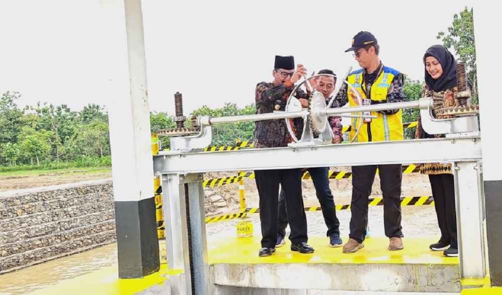Longstorage Kalipang Diresmikan, Perkuat Ketahanan Air dan Pangan