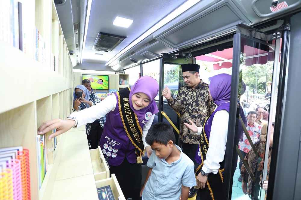 Bus Pintar Keliling Diluncurkan, Dorong Peningkatan Minat Baca Masyarakat